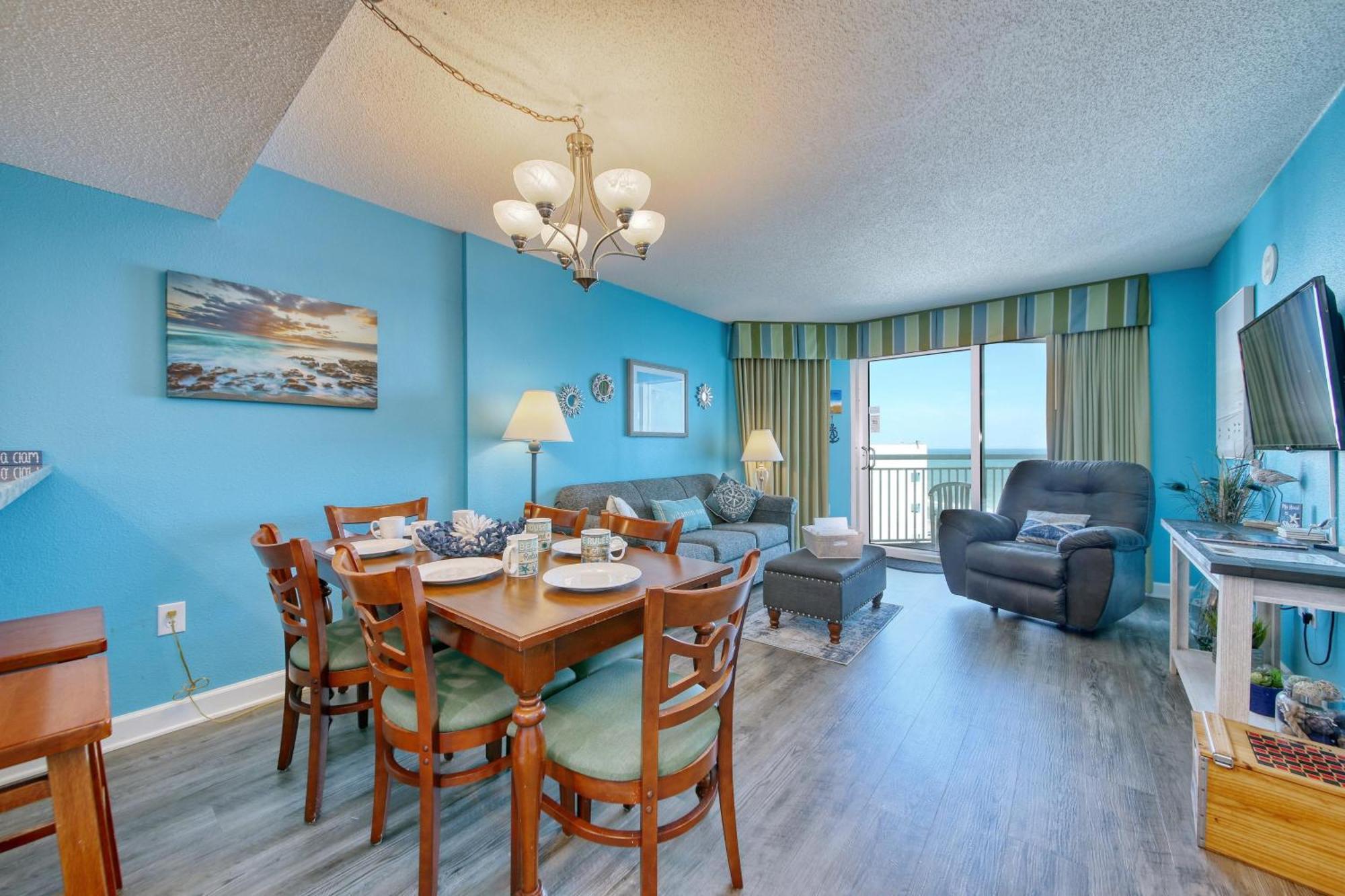 Villa 2501 S Ocean Blvd, 0929 - Ocean View Sleeps 8 Myrtle Beach Exterior foto
